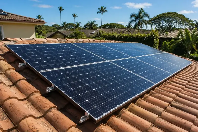 Installation de panneaux solaires à Teuillac